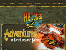 Tablet Screenshot of hamburgerjones.com